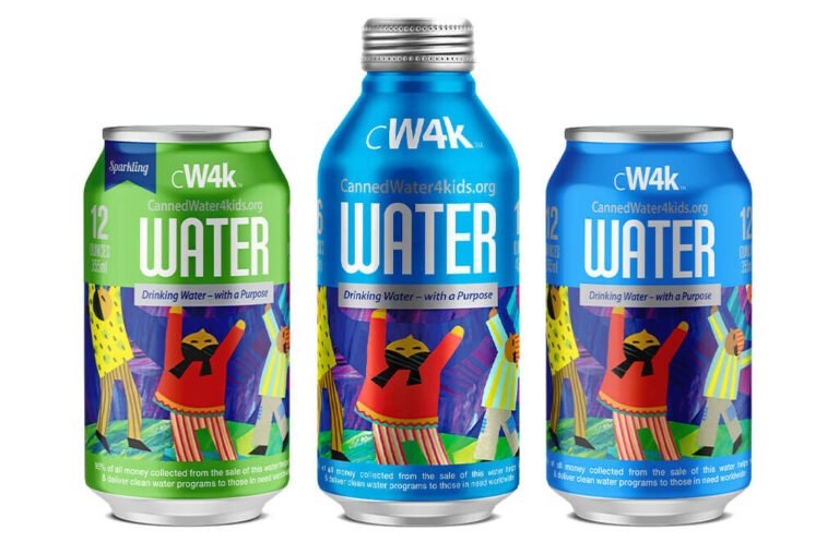 Photo of CW4K canned water