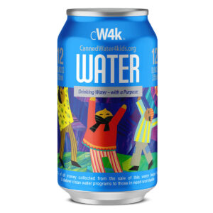 CW4K 12 ounce canned water can single 1 1