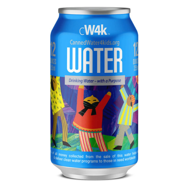 CW4K 12 ounce canned water can single 1 1