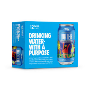 CW4K Premium Water in 12-oz Cans – Bundle