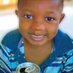 Headshot of boy from Haiti