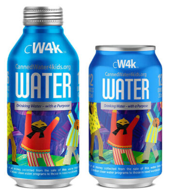 cw4k bottle can drinking water
