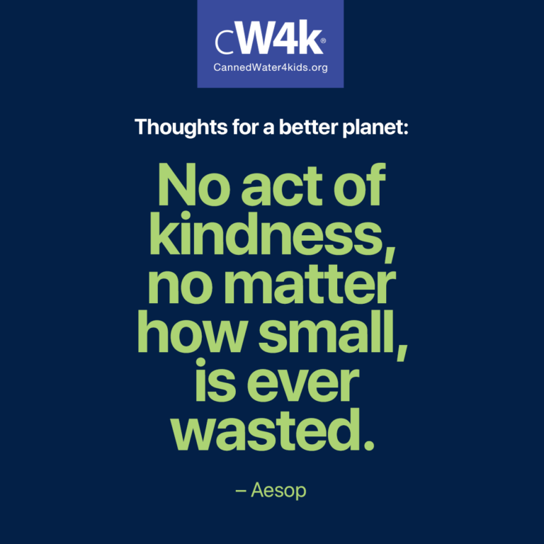 cw4k thoughts for a better planet aesop
