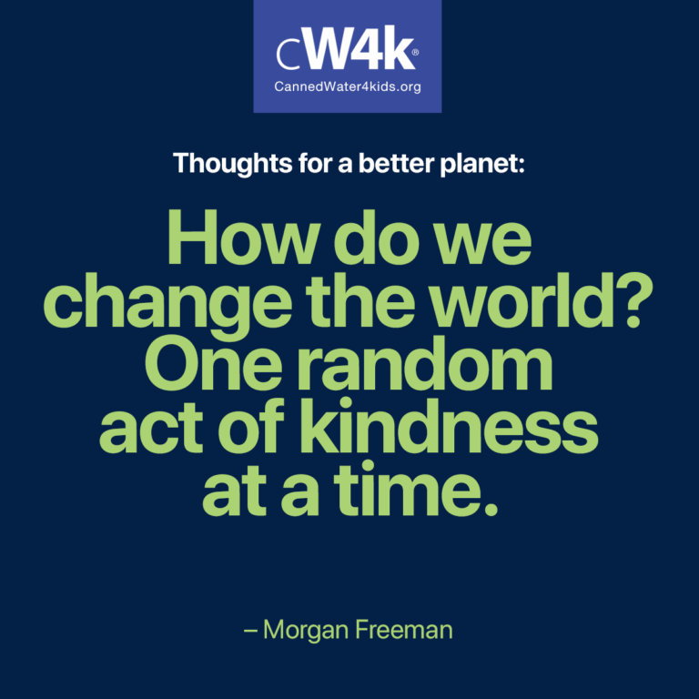 cw4k thoughts for a better planet morgan freeman